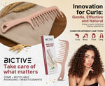 Load image into Gallery viewer, Peine Con Púas Anchas Onduladas para Cabello Ondulado, Rizo, Largo y Grueso. Desenredante, Definidor de Rizos, Peine Pelo Rizo, Antitirones, Método Curly. Con Dientes Anchos que Reducen Nudos.
