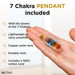 Load image into Gallery viewer, Tree of the 7 Chakras with pendant
