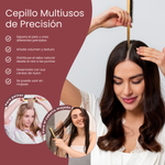 Cargar imagen en el visor de la galería, Kit de 2 Cepillos de Cerdas de Jabalí Diferentes en Bambú. Cepillos de Cerdas Naturales, Antitirones, Antiencrespamiento, Desenredante. Para Recogidos de Pelo Unisex
