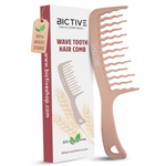 Load image into Gallery viewer, Peine Con Púas Anchas Onduladas para Cabello Ondulado, Rizo, Largo y Grueso. Desenredante, Definidor de Rizos, Peine Pelo Rizo, Antitirones, Método Curly. Con Dientes Anchos que Reducen Nudos.
