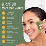 Cargar imagen en el visor de la galería, Set Premium de 2 Piedras Gua Sha para Masaje Facial de Jade Verde Auténtico. Masajeador Facial, Tonifica la Piel, Guasha Facial, Gua-Sha de Drenaje Linfático para la Cara, Cuello y Escote.
